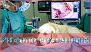 arthroscopy for diagnosis and treatment