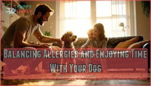 balancing allergies and enjoying time with your dog