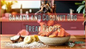 banana and coconut dog treat recipe