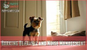 barking behavior and noise management