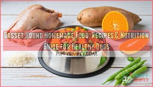 Curated visual reference: Basset Hound Homemade Food Recipes Nutrition Guide For Healthy Dogs Photo Inspiration