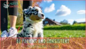 be patient and consistent
