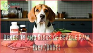benefits and risks of beagle raw diet (barf)