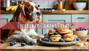 blueberry-banana treats