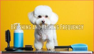 brushing and bathing frequency