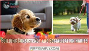 building consistency and socialization habits