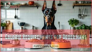 calorie requirements for dobermans