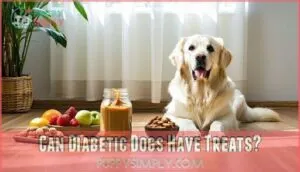 can diabetic dogs have treats