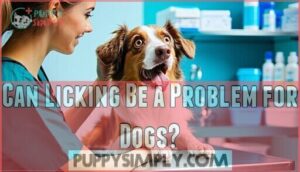 can licking be a problem for dogs