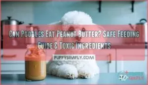 can poodles eat peanut butter