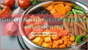 cane corso homemade food