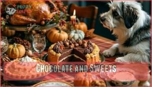 chocolate and sweets