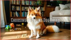 choosing a foxlike dog breed