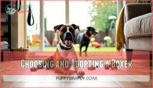 choosing and adopting a boxer