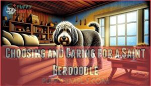choosing and caring for a saint berdoodle