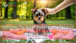 choosing the right rewards for positive reinforcement