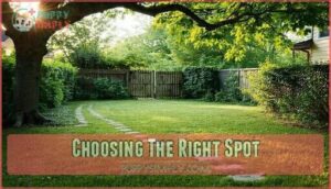 choosing the right spot