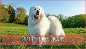 coat type and colors