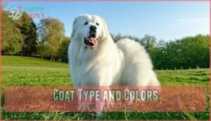 coat type and colors