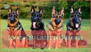 common coat colors and markings
