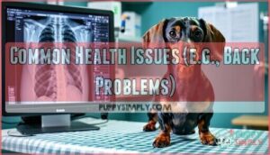 common health issues (e.g., back problems)