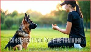 consistent and positive training
