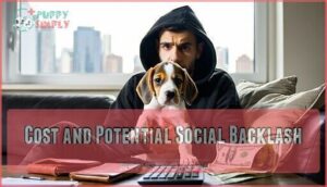cost and potential social backlash