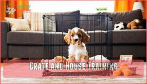 crate and house training