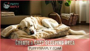 create a cozy sleeping area