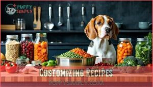 customizing recipes