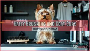 daily brushing and coat care