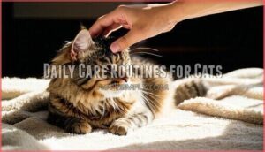 daily care routines for cats