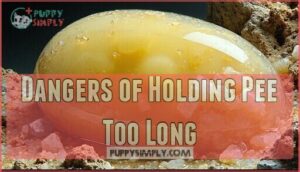 dangers of holding pee too long
