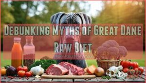 debunking myths of great dane raw diet