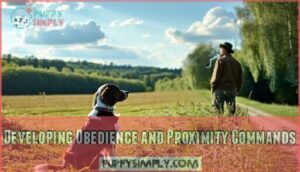 developing obedience and proximity commands
