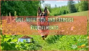 diet, nutrition, and exercise requirements