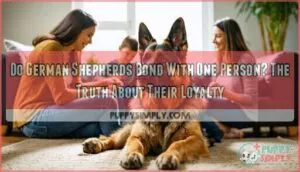 do german shepherds bond with one person