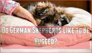 do german shepherds like to be hugged