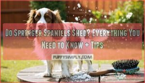 do springer spaniels shed