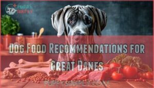 dog food recommendations for great danes