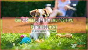 early socialization and positive reinforcement