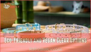 eco-friendly and vegan clear options