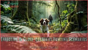 effective in close-quarters hunting scenarios