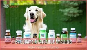 evaluate available strains