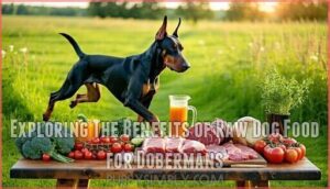 exploring the benefits of raw dog food for dobermans