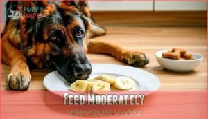 feed moderately