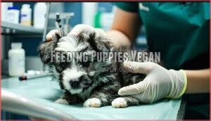 feeding puppies vegan