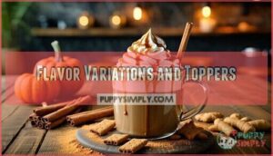 flavor variations and toppers