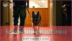 following around reflects loyalty