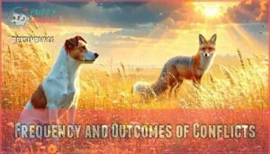 frequency and outcomes of conflicts